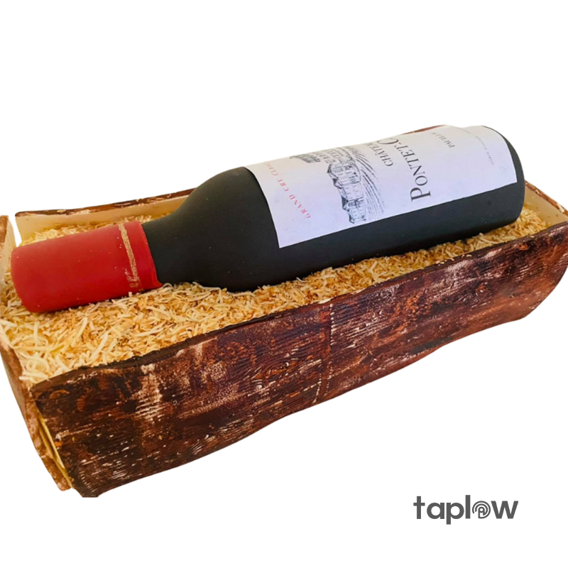 Red Wine Bottle Cake Taplow Lk